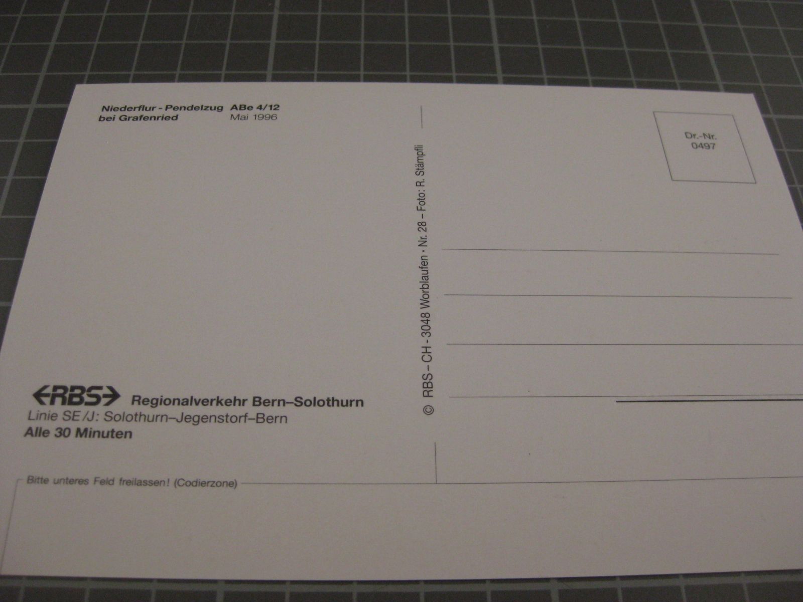 Cartoline postali: AK Grafenried mit Zug – Nuovo (secondo la descrizione) da Malters venduto da Marosko 1