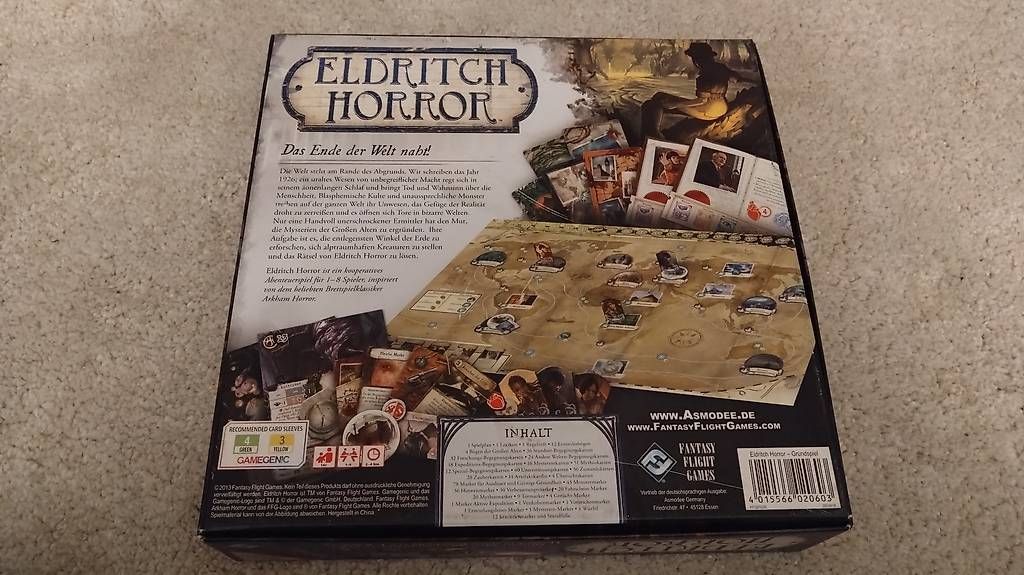 Giochi: Eldrich Horror – Usato da Schüpfen venduto da perrinthehobbit 1