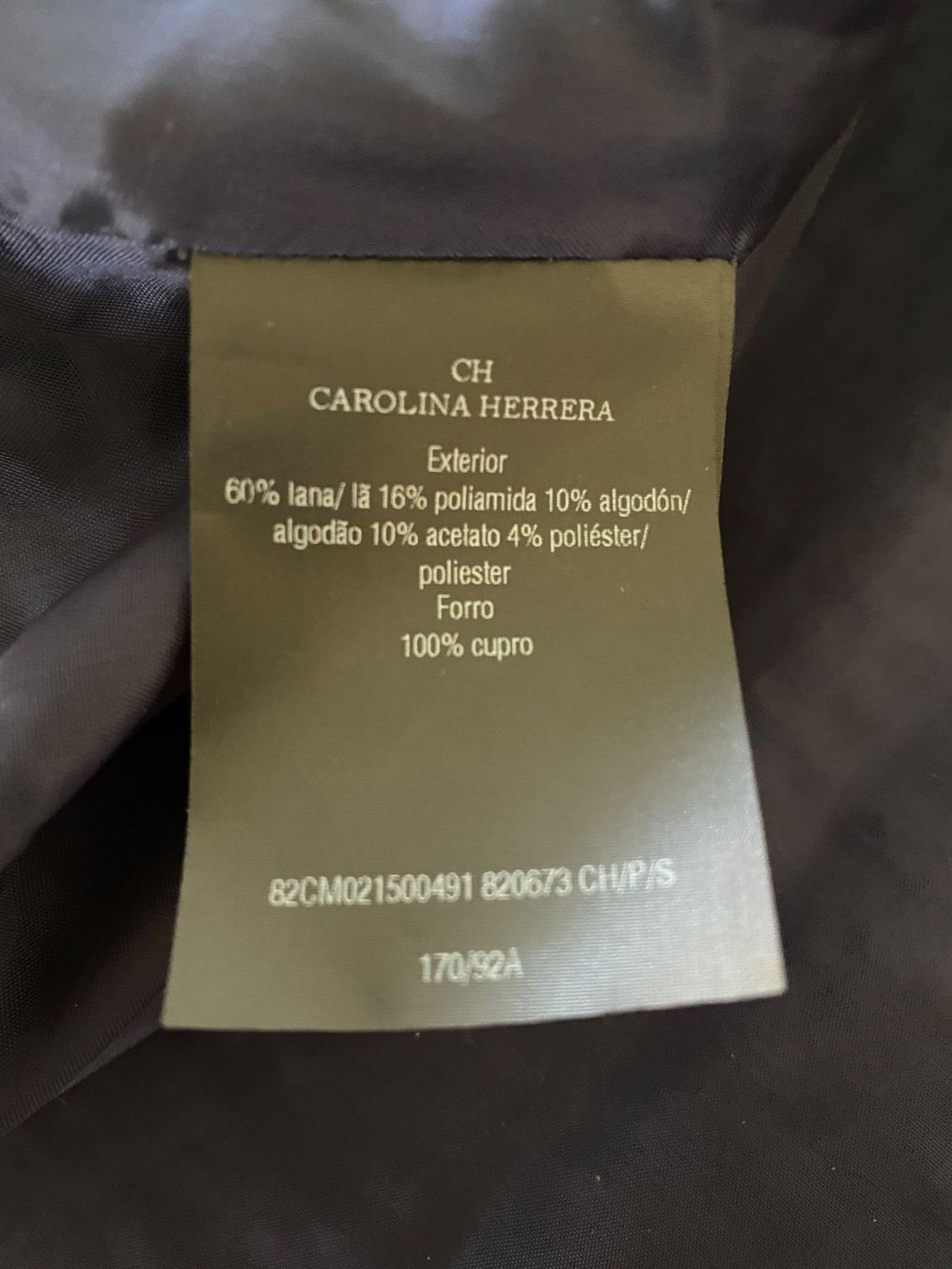 Cappotti: Mantel - CH Carolina Herrera gr. S – Nuovo (secondo la descrizione) da Wald ZH venduto da Gosia_N 7