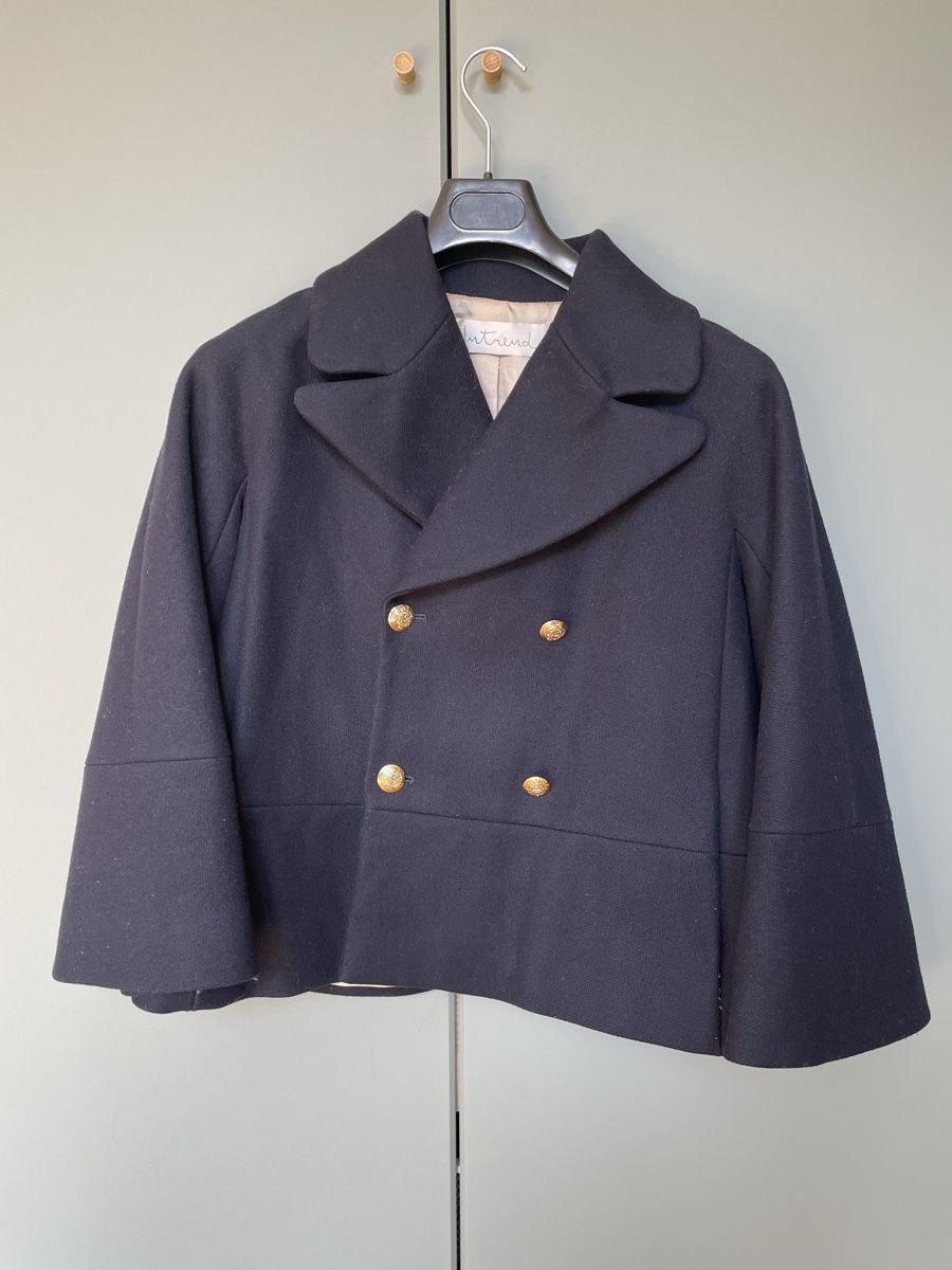 Cappotti: Classic blue short coat – Usato da Basel venduto da ana_6yp9