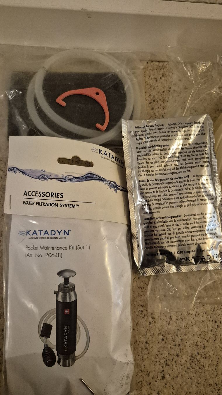 Katadyn Sanitari: Katadyn Pocket Wasser Microfilter  – Usato da Buchs AG venduto da EasyPeasy 2