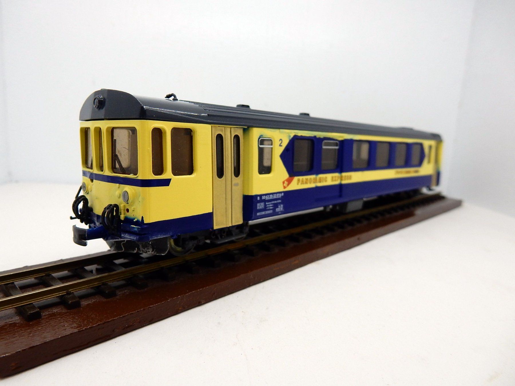 Bemo Modellini di ferrovie: Hom - MOB "Panoramic Express" - Voiture Pilote – Usato da Locarno venduto da Gudrun2 2