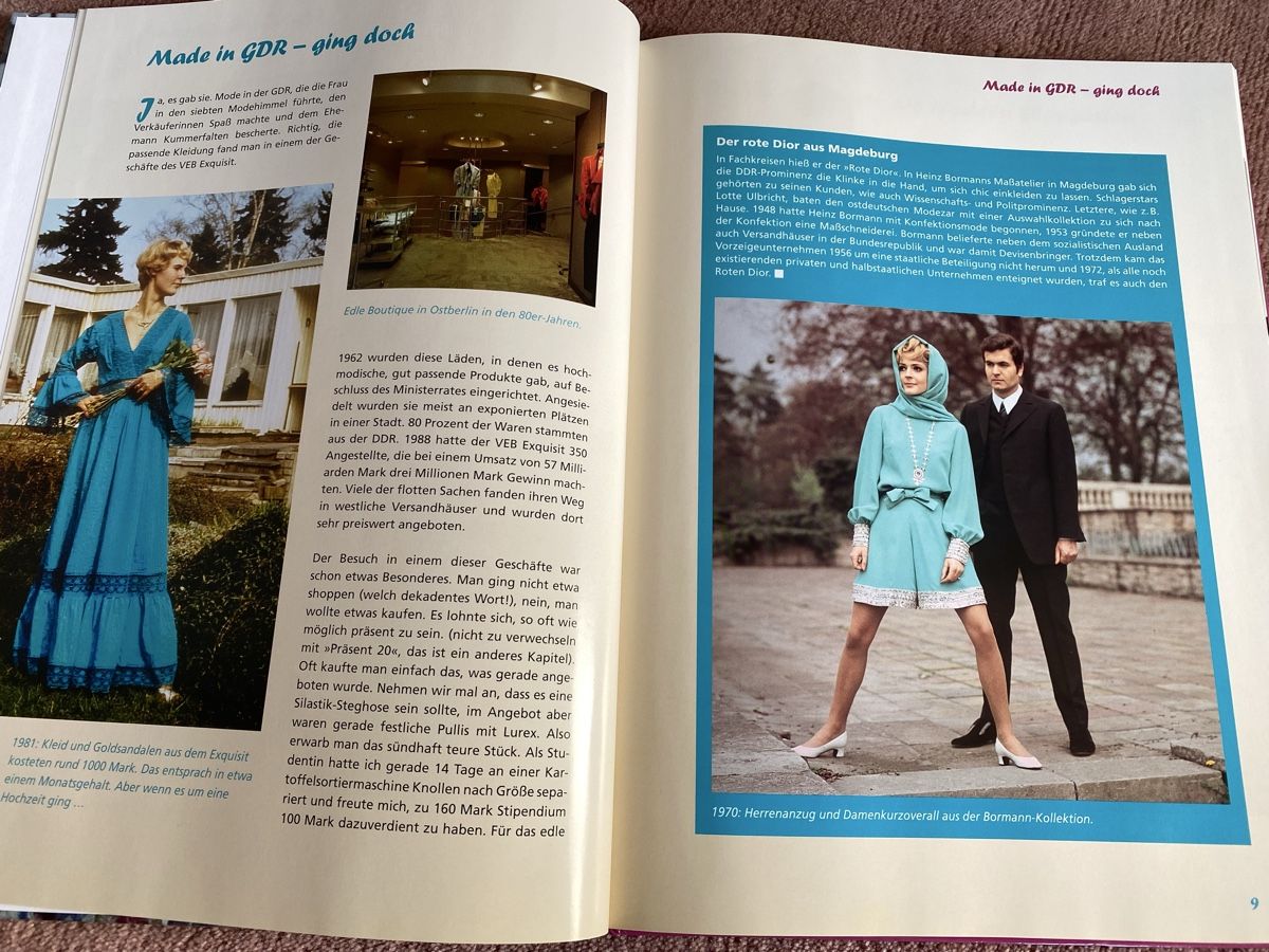 Libri: Malimo & Co-  PRAMO- OFF THE WALL- 3x Mode in der DDR – Usato da St.Gallen venduto da LUMUMBA7 3