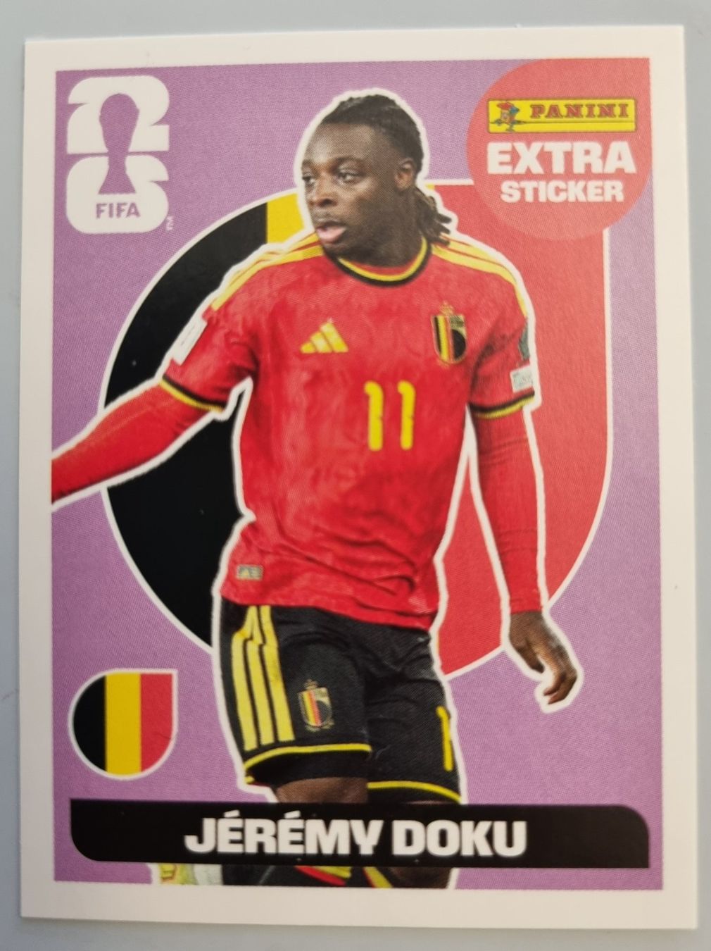 Panini Carte collezionabili: Panini Extra Sticker WM 2026 / Jérémy Doku – Nuovo (secondo la descrizione) da Wittenbach venduto da Pat12