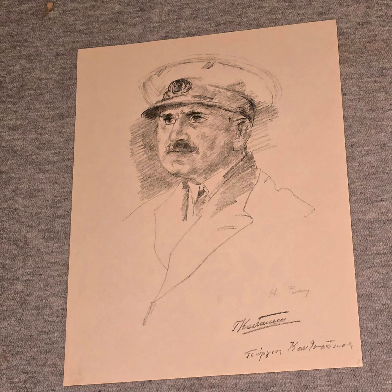 Grafica & Litografie: Hanni Bay - Lithographie "Porträt" - handsigniert – Usato da Reinach BL venduto da Pendling 1
