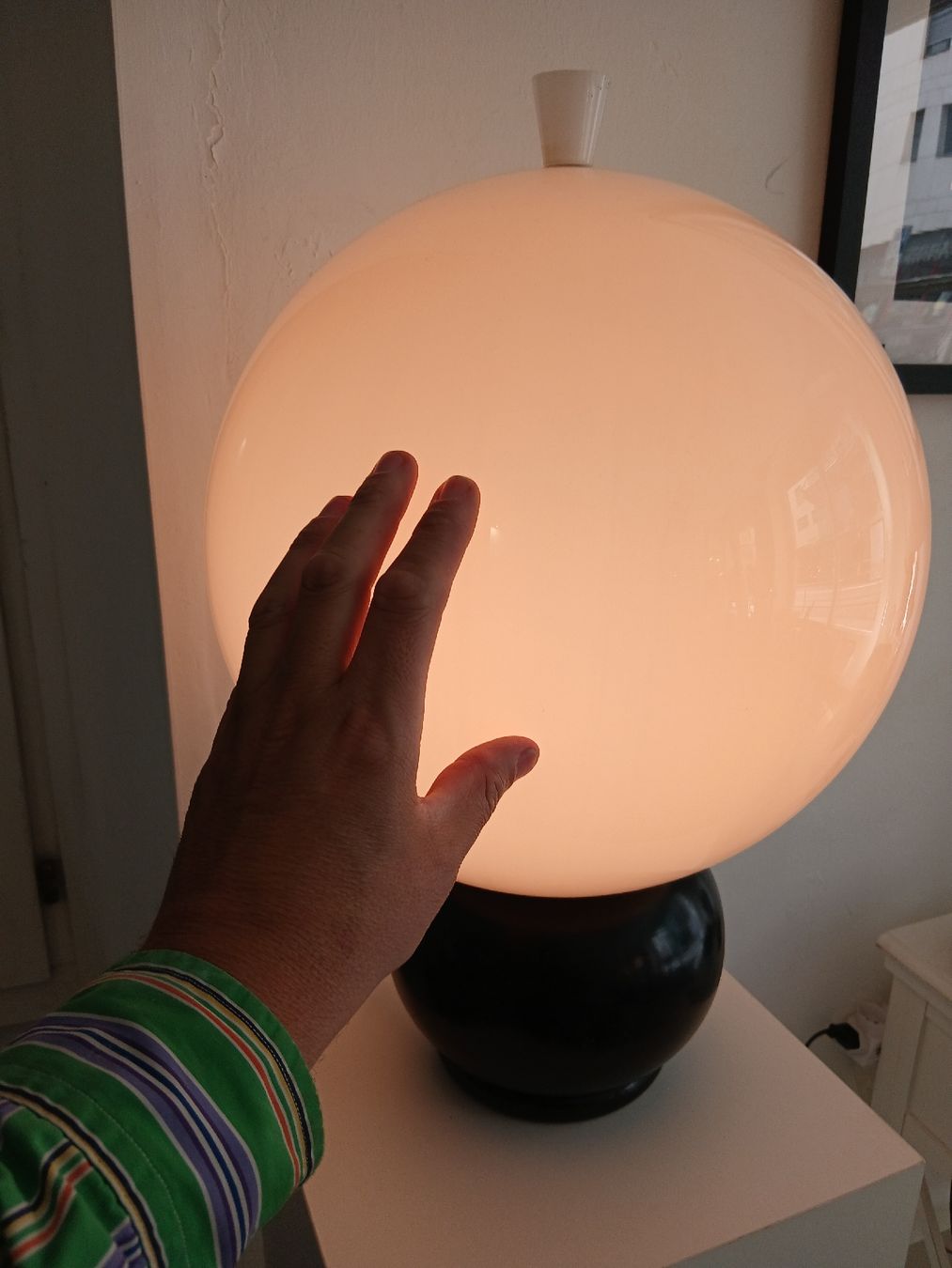Lampade: lampe design verre et bois – Usato da Genève venduto da Mamaison2026 2