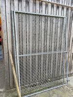 Metalltor mit Gitter 2Stk