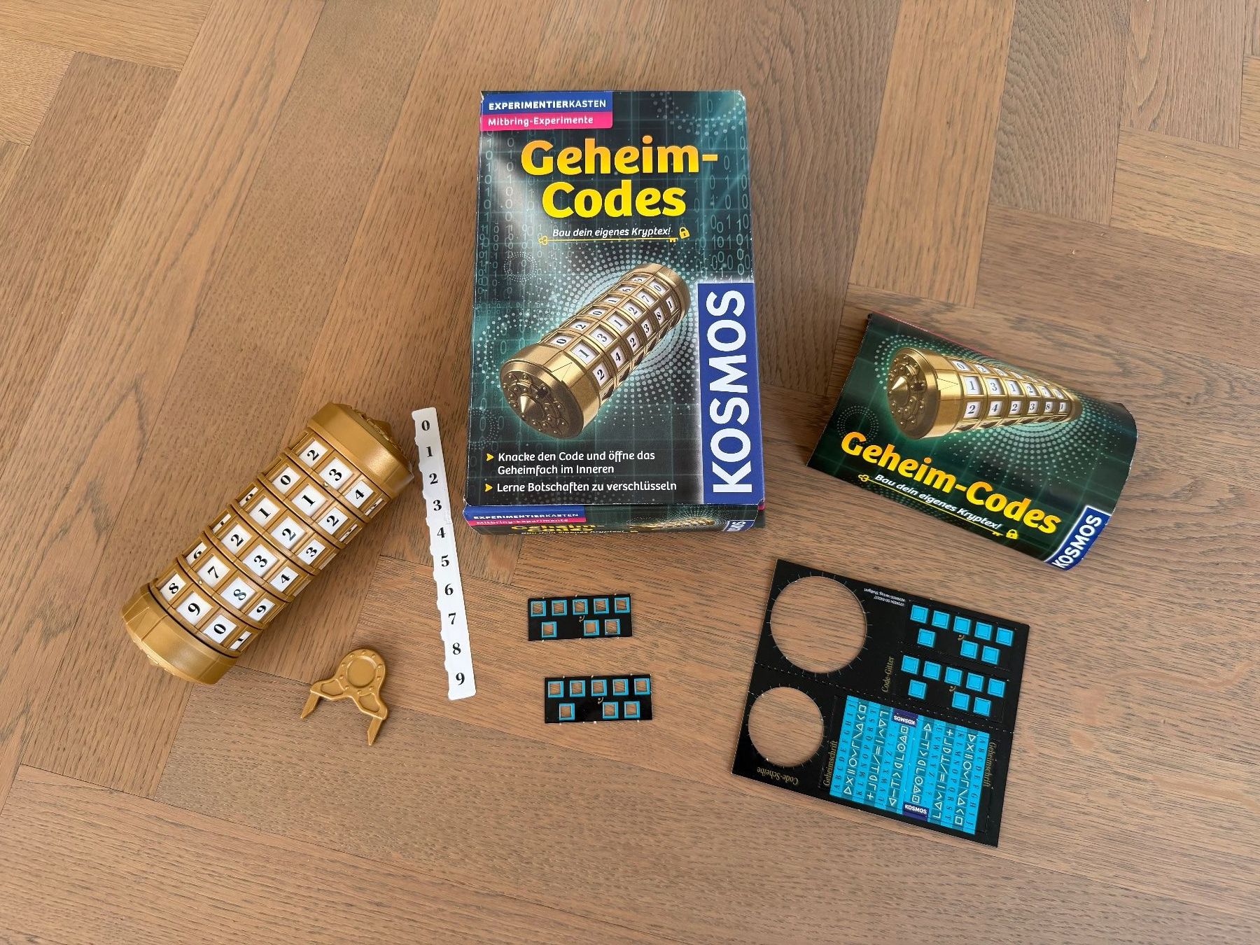 Kosmos Spiele: Geheim-Codes - Bau dein eigenes Kryptex! KOSMOS – Gebraucht aus Bubikon von Cleo_4 2