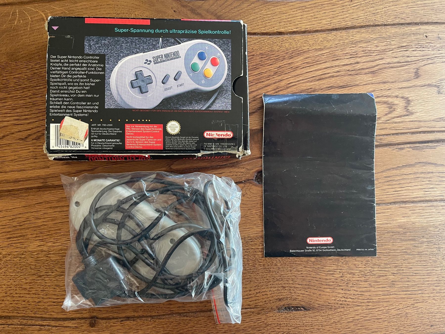 Nintendo Controller: Original SNES Controller, mit OVP und Anleitung, gebraucht – Gebraucht aus Zuerich von Dorsi 1