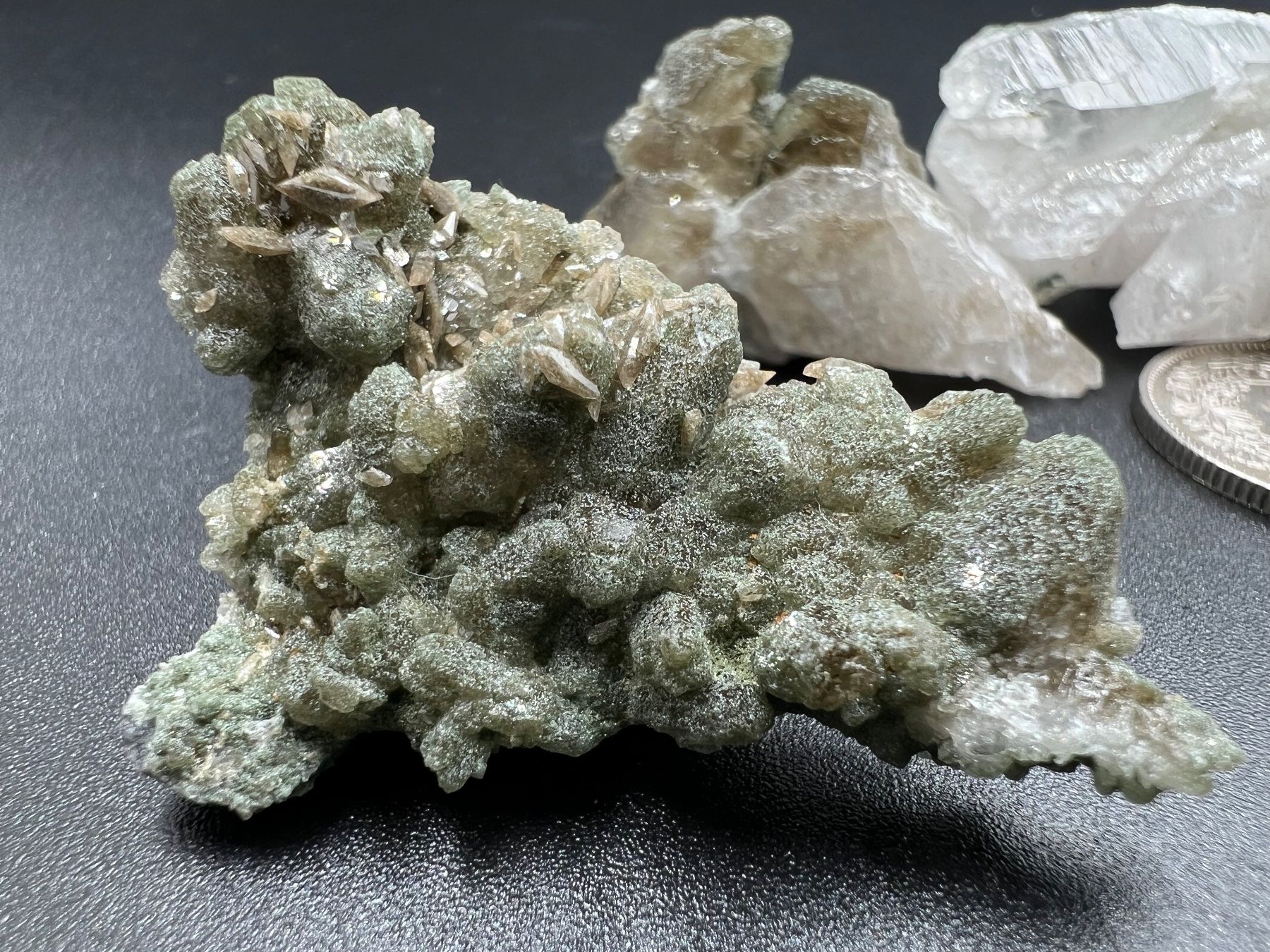 Minéraux & Lithothérapie: Lot à 5 Stk. Phantomquarz, Adular, Titanit, – Neuf (Voir description) à Holderbank SO par swiss-minerals 3