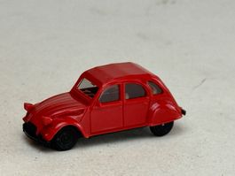 VE- Herpa Citroen 2 CV Ente rot