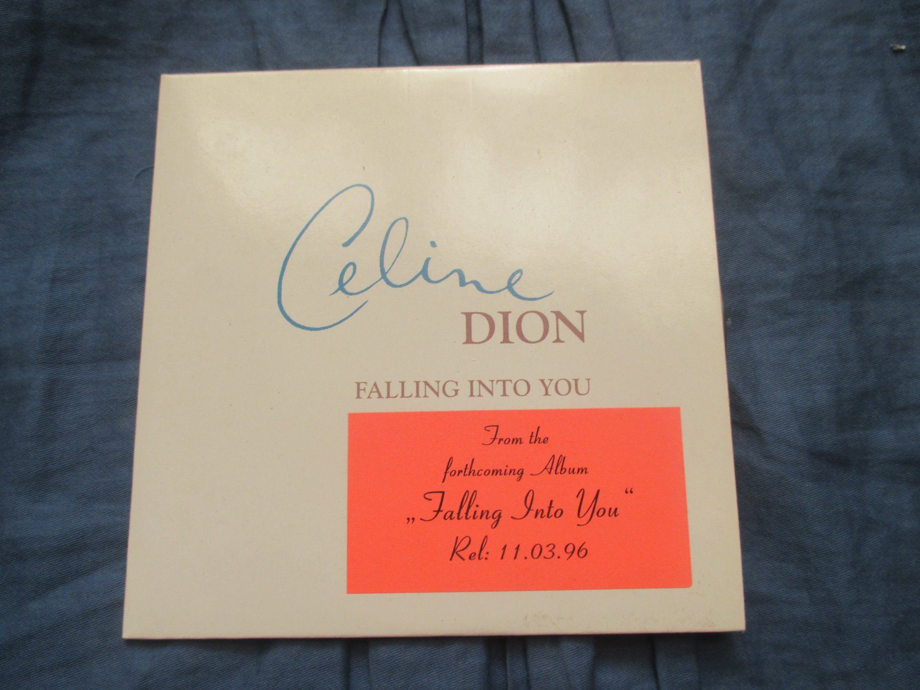CD: Céline Dion : Falling into you (single) – Usato da Colombier NE venduto da nene288