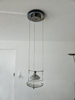 Hängeleuchte Metall Glas; Deckenlampe Retro Design