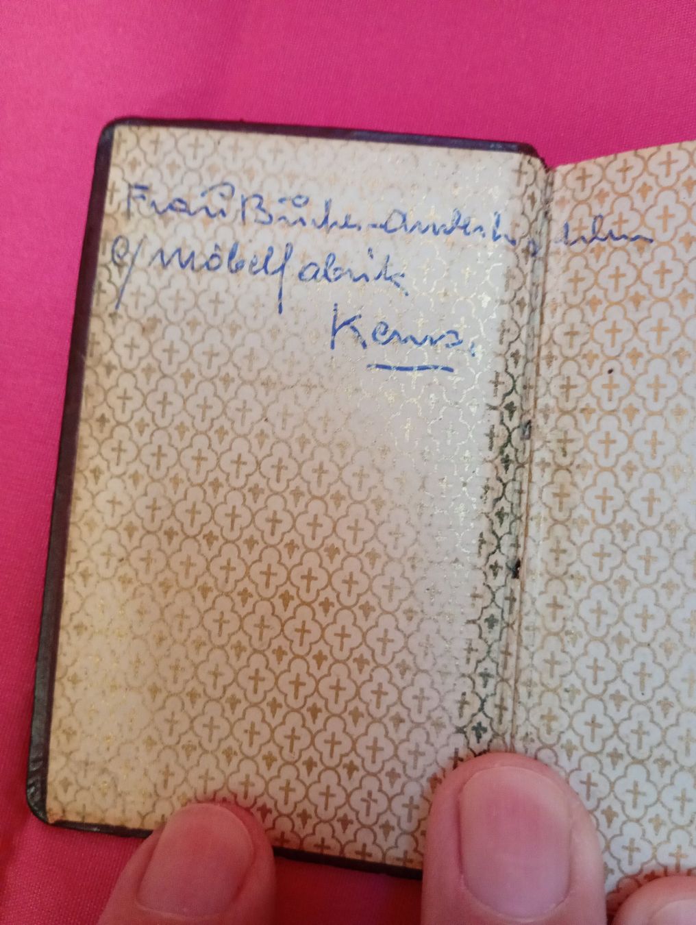 Livres: Antikes Gebetsbüchlein von 1903 – D'occasion à Seewen SO par Shami0 1