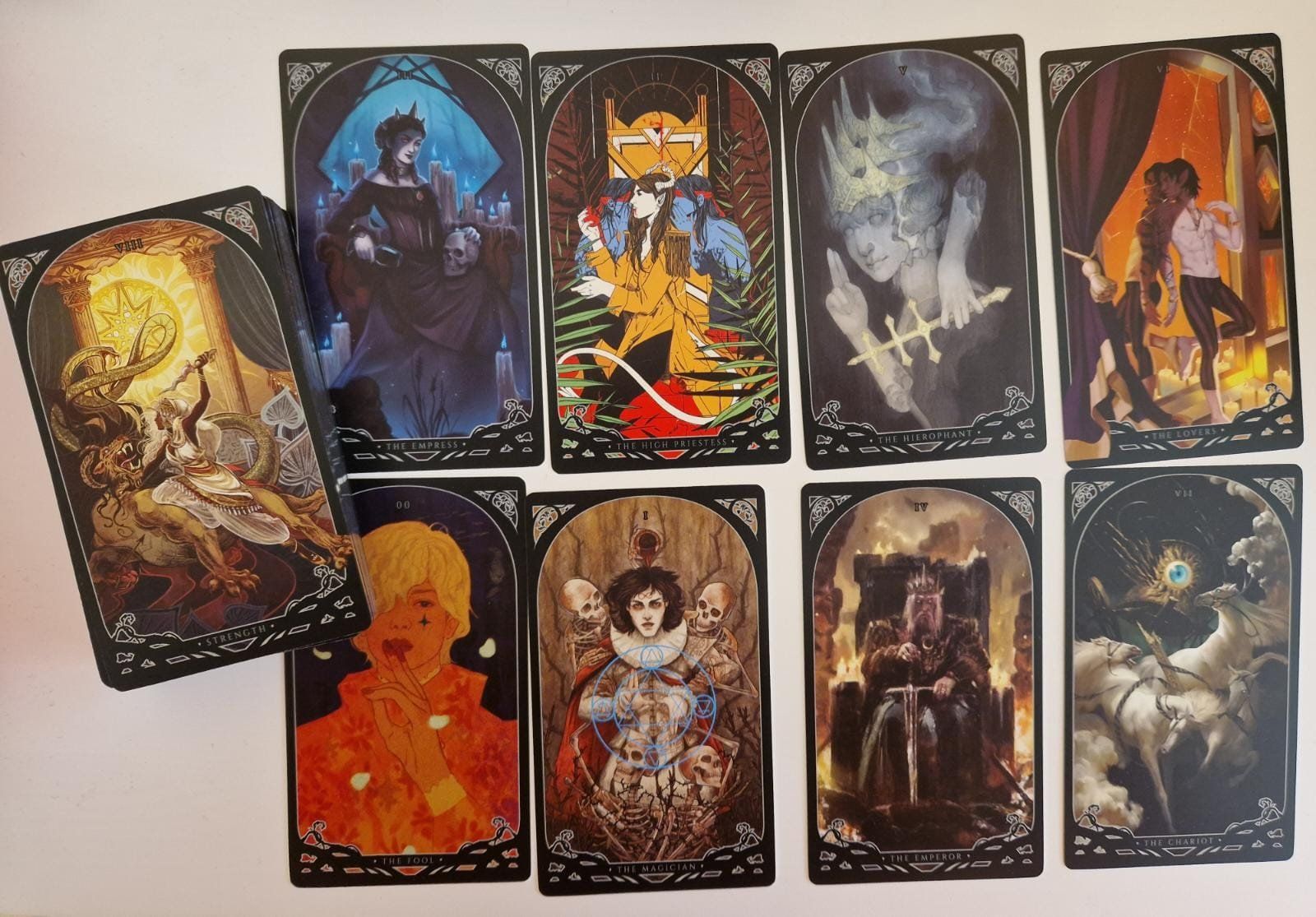 Spiele: Wyrmwood Corrupted Tarot Deck – Neu (gemäss Beschreibung) aus Zug von  2