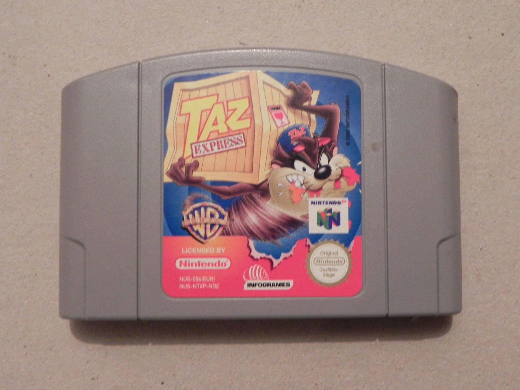 Nintendo Spiele: Nintendo 64 Modul Spiel Game N64 Taz Express – Gebraucht aus Siebnen von krimsie