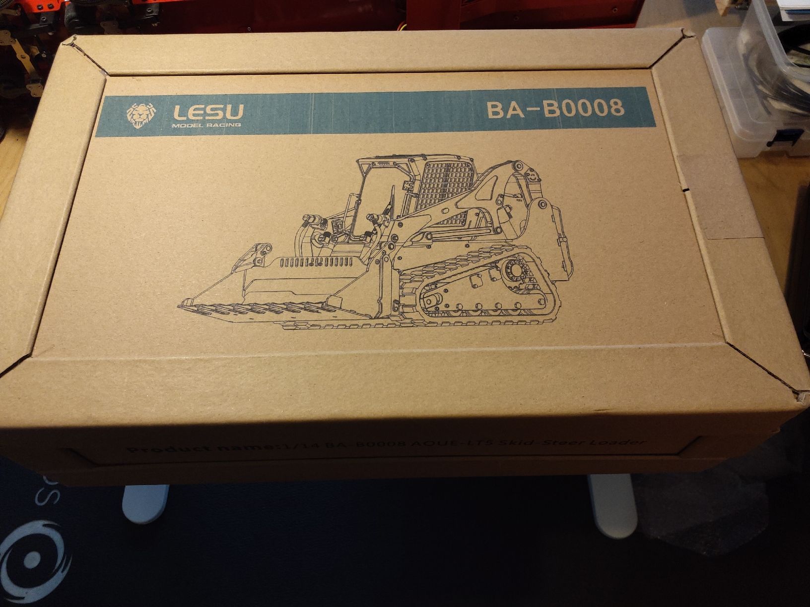 RC Modellbau: Lesu Bobcat Laderaupe LT 5 Bausatz – Neu und originalverpackt aus Schaffhausen von