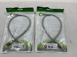 MicroConnect CAT6 S/FTP Netzwerkkabel 0.5m, Grau (X1203)