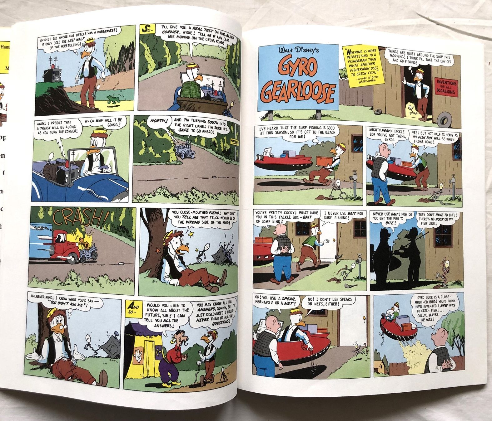 Fumetti: Walt Disney's GYRO GEARLOOSE 1 - Comic - Carl Barks Library – Usato da Schaffhausen venduto da durruti 3