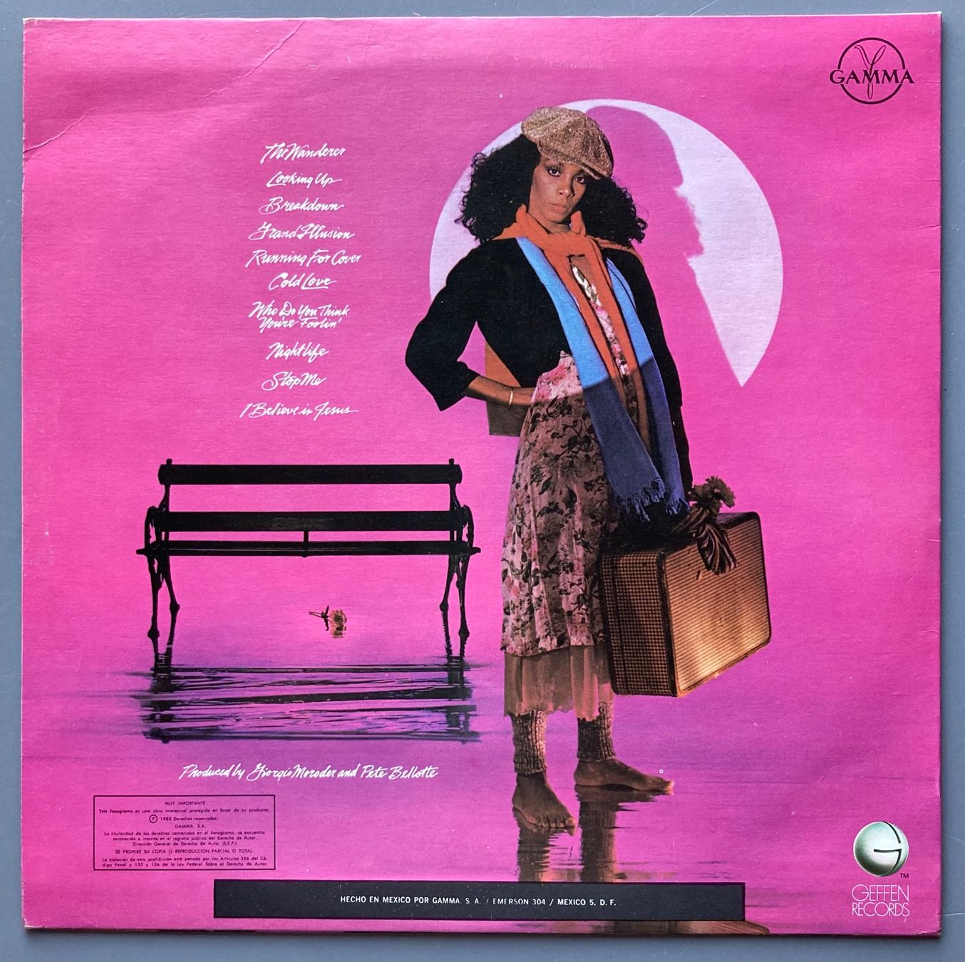 Vinyles: DONNA SUMMER - THE WANDERER = VAGABUNDA – D'occasion à Poliez-Pittet par Newtown-Records 1