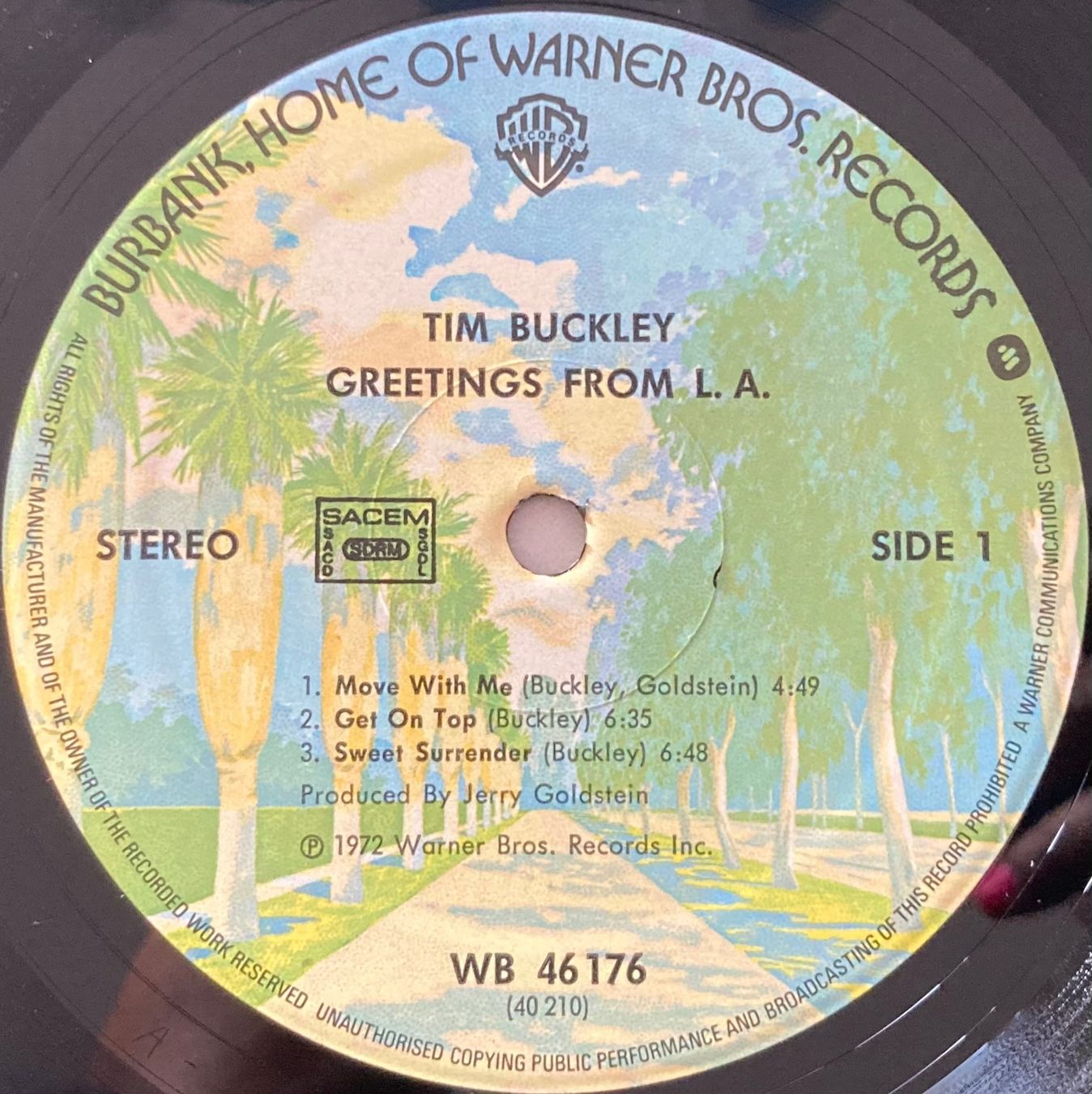 Dischi in vinile: TIM BUCKLEY - GREETINGS FROM L.A. – Usato da Poliez-Pittet venduto da Newtown-Records 2