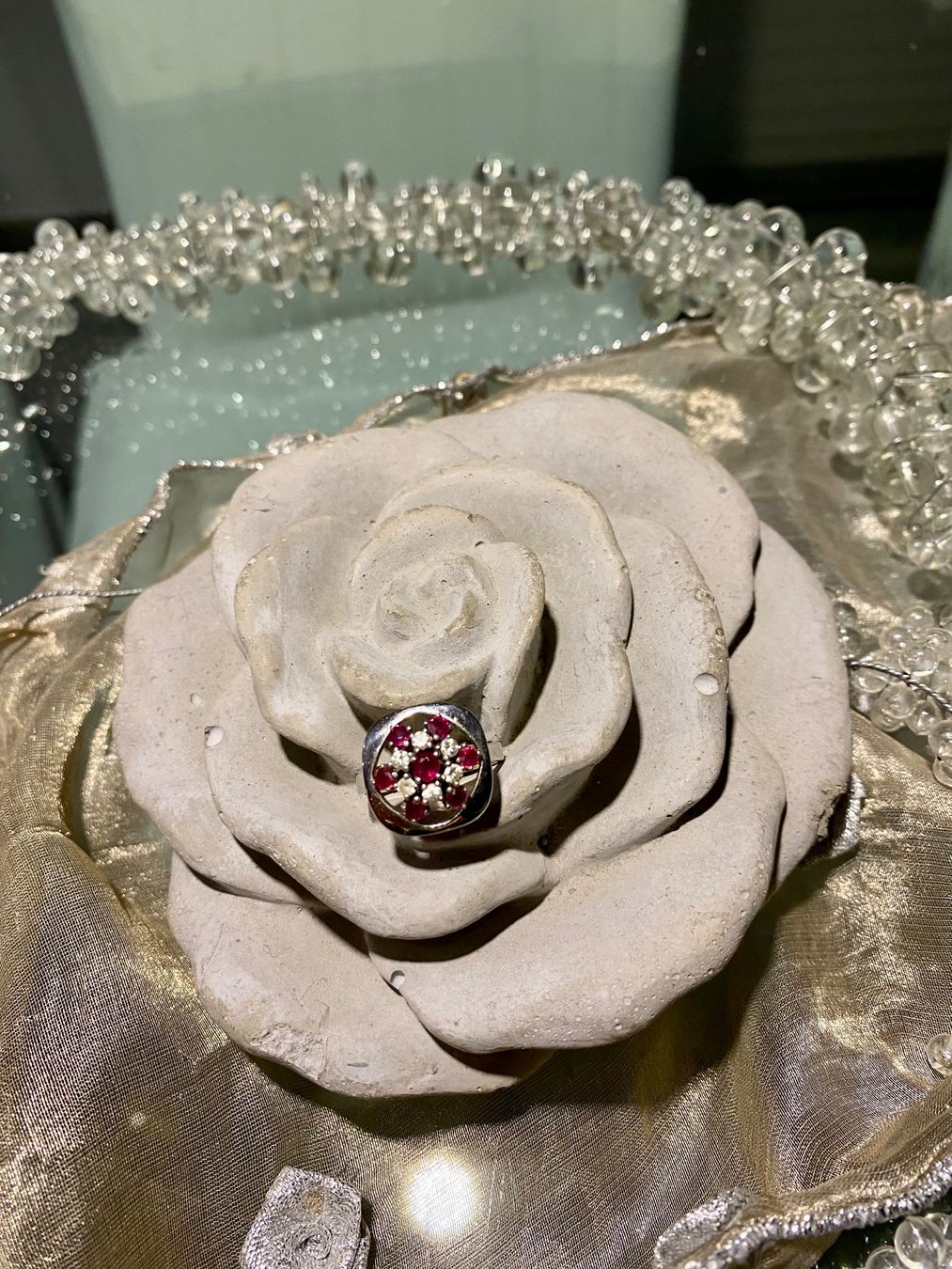 Ringe: WEISSGOLDRING/BRILLANTEN & RUBINEN – Neu (gemäss Beschreibung) aus Eschenbach SG von Lady020 9