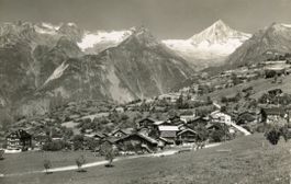 Bürchen  VS   mit Bietschhorn