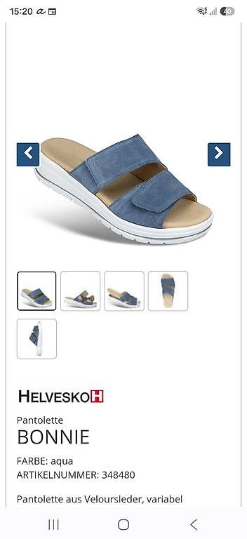 Helvesko Damenschuhe: Helvesko Pantolette Damen – Gebraucht aus Lengnau BE von Traari 3
