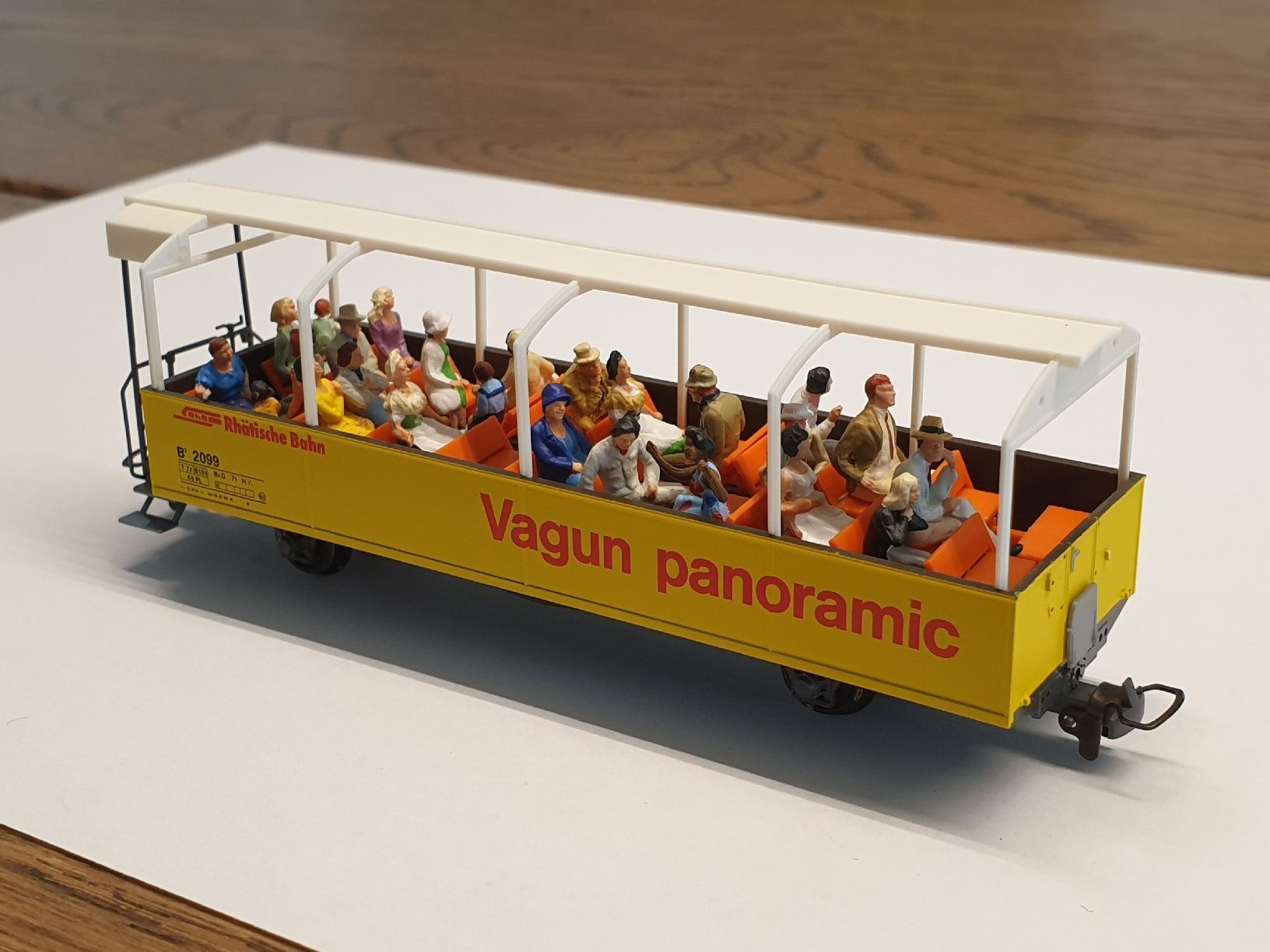 Bemo Modellini di ferrovie: offener Aussichtswagen B2 2099 Bemo – Usato da Wil SG venduto da bue_ff6k 3