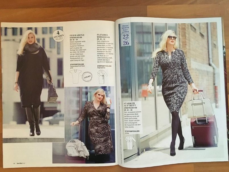 Cartamodelli: Burda plus Herbst / Winter 2015, unbenützt – Usato da Mellingen venduto da RigaOper 6