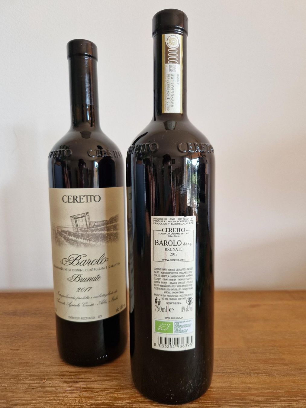 Vins: Ceretto Barolo Brunate DOCG 2017 – Neuf (Voir description) à Luzern par yvesaeschbach 1