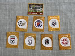 Panini WM 2026 - 7 Wappen / 1 FWC