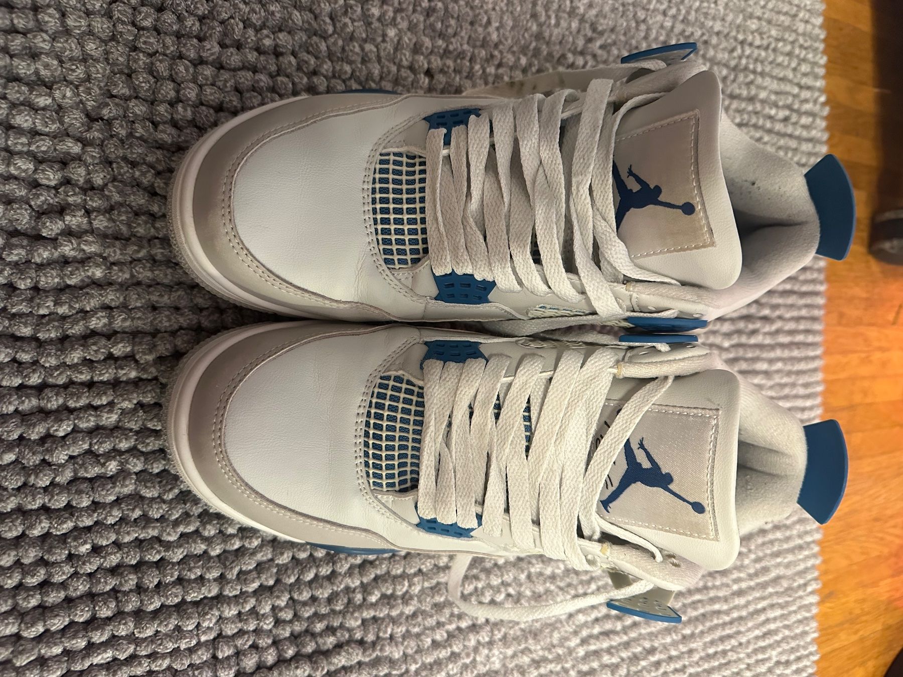 Jordan Scarpe da uomo: Jordan 4 retro Military Blue – Usato da Dübendorf venduto da Lucas200000 3