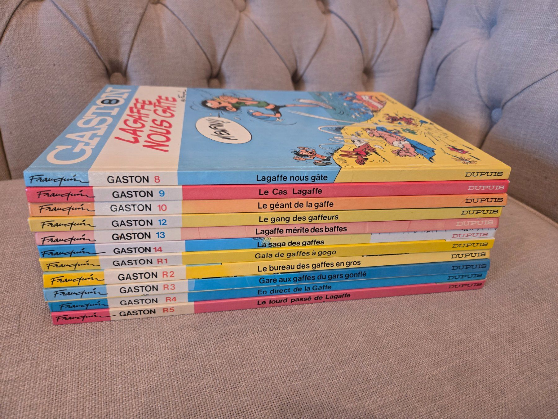 Gaston - Lot de 11 bd - Bon état (Gebraucht) in Crémines für CHF 29 ...