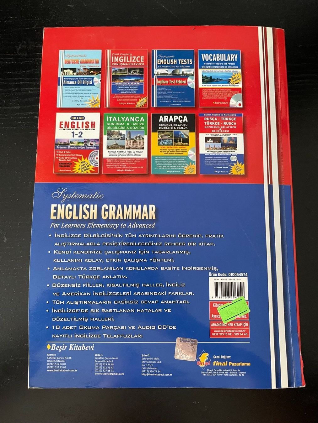 Libri: Inglizce Dil Bilgisi – Usato da Hombrechtikon venduto da Uptowns 1