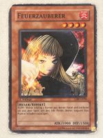 Yu-Gi-Oh! Feuerzauberer - Seltene Karte