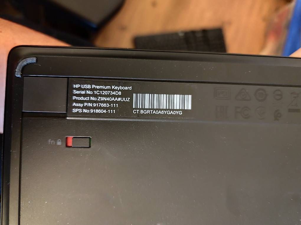 Tastiere: HP USB Keyboard Kabelgebunden – Usato da Sachseln venduto da jas_ch 1