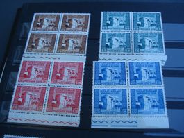 Kingdom of Libya, Satz 4erblock, Postage Due *