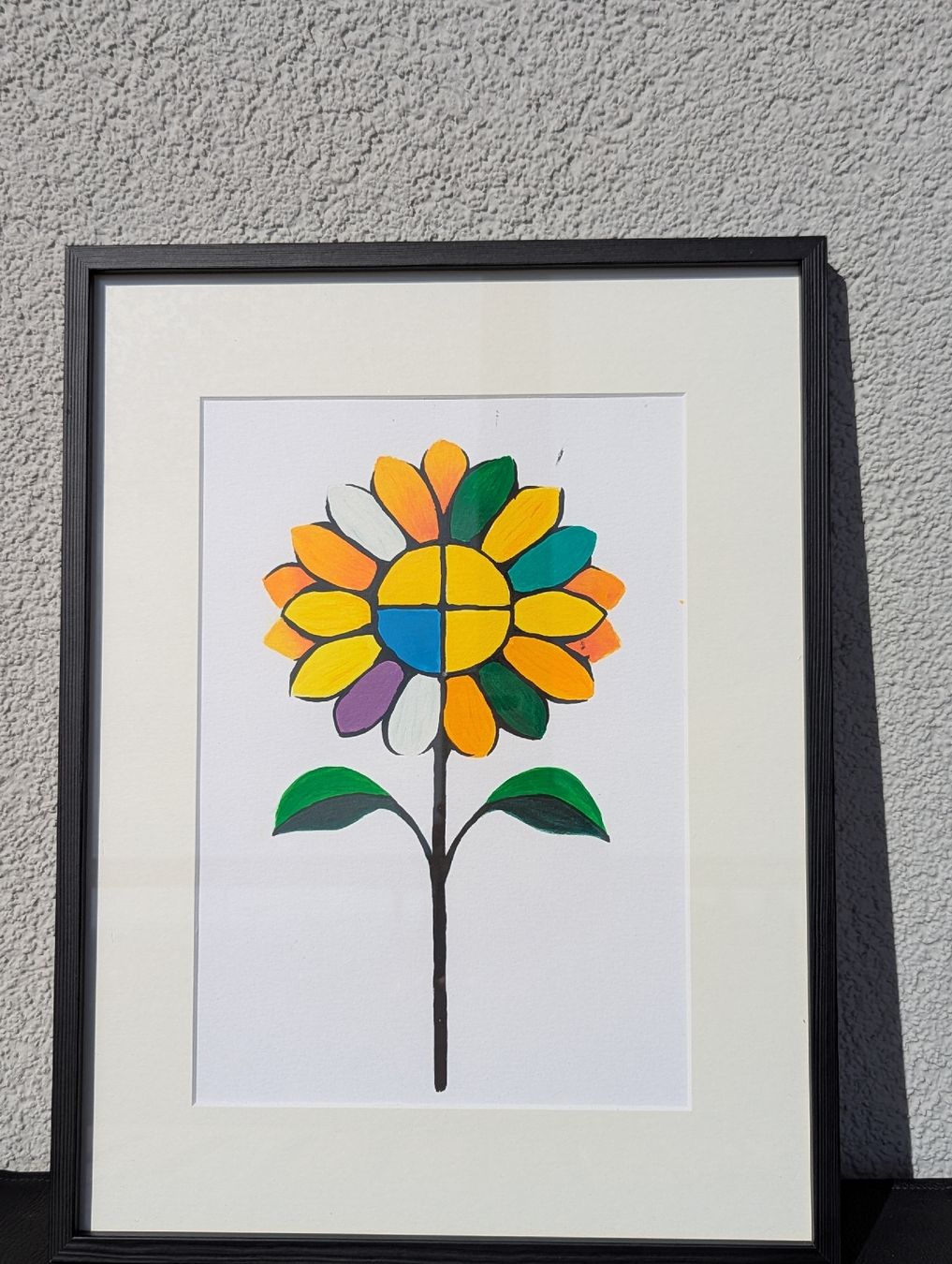 Dipinti: Original Gemälde Moderne Sonnenblume – Nuovo e nell'imballaggio originale da Winterthur venduto da LaVieColor 5