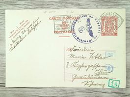 TR97 Carte Postale + Timbre Belgique 1943