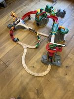 Brio Cargo Mountain Set 36010 Holzeisenbahn gebraucht