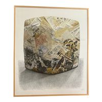 César Baldaccini (1921 – 1998) Large mixed-media Artwork