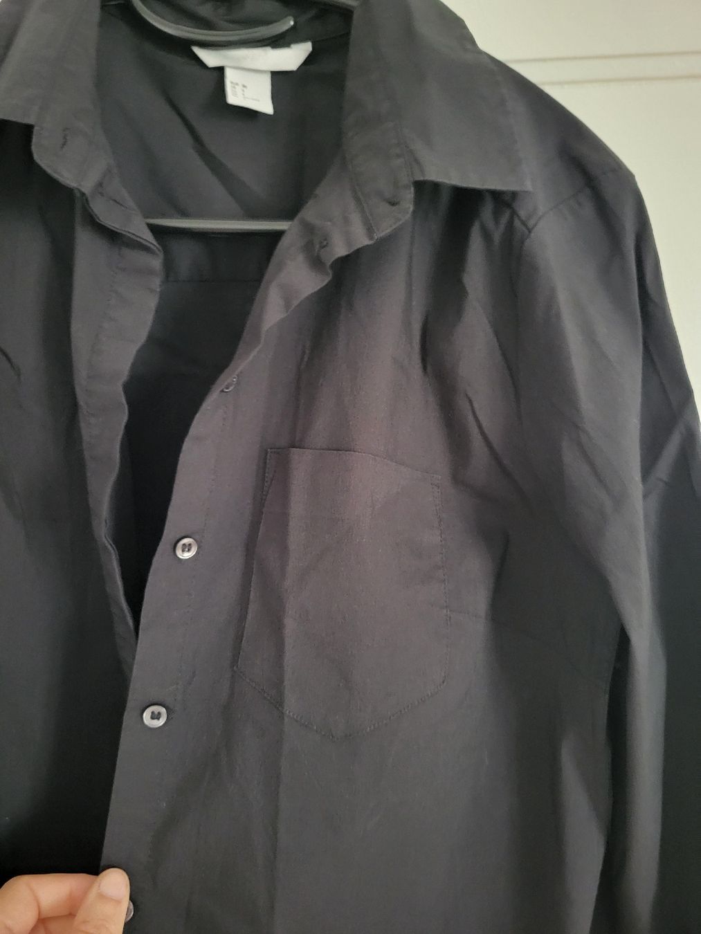 H&M Camicette: Hemd H&M schwarz langarm Gr. 36 – Usato da St.Gallen venduto da Einstein87 3