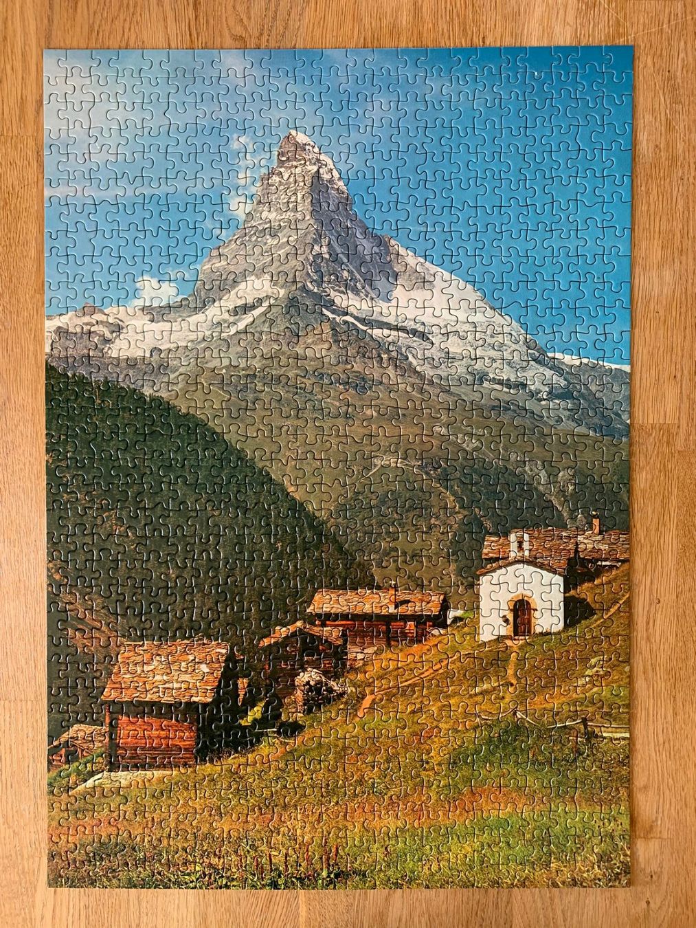 Ravensburger Puzzle: Ravensburger; Puzzle "Matterhorn" 750-teilig – Usato da Boniswil venduto da Totomat-Lady2 2