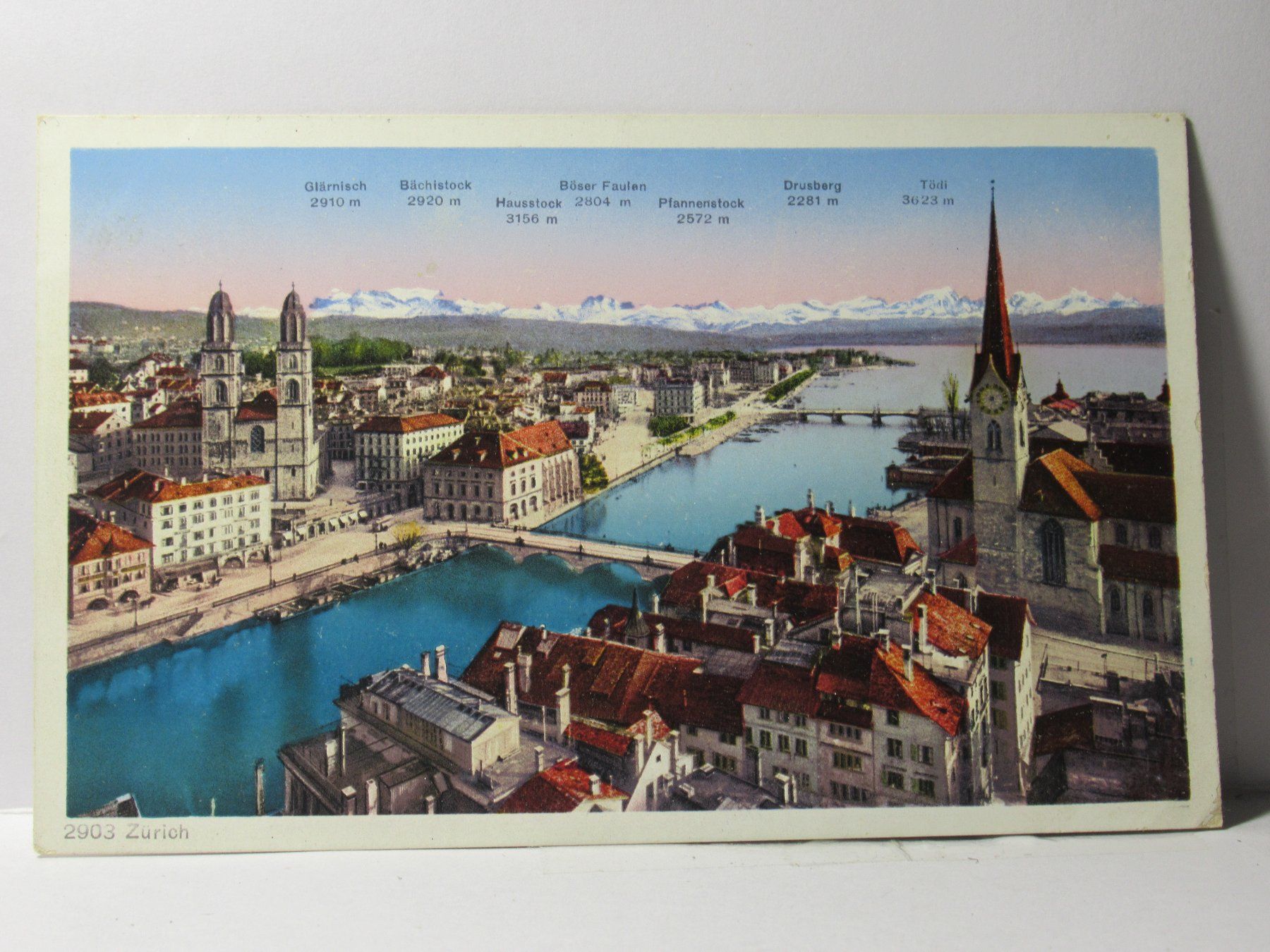 Ansichtskarten: Zürich  1926 – Gebraucht aus Grenchen von Bluemchen1900