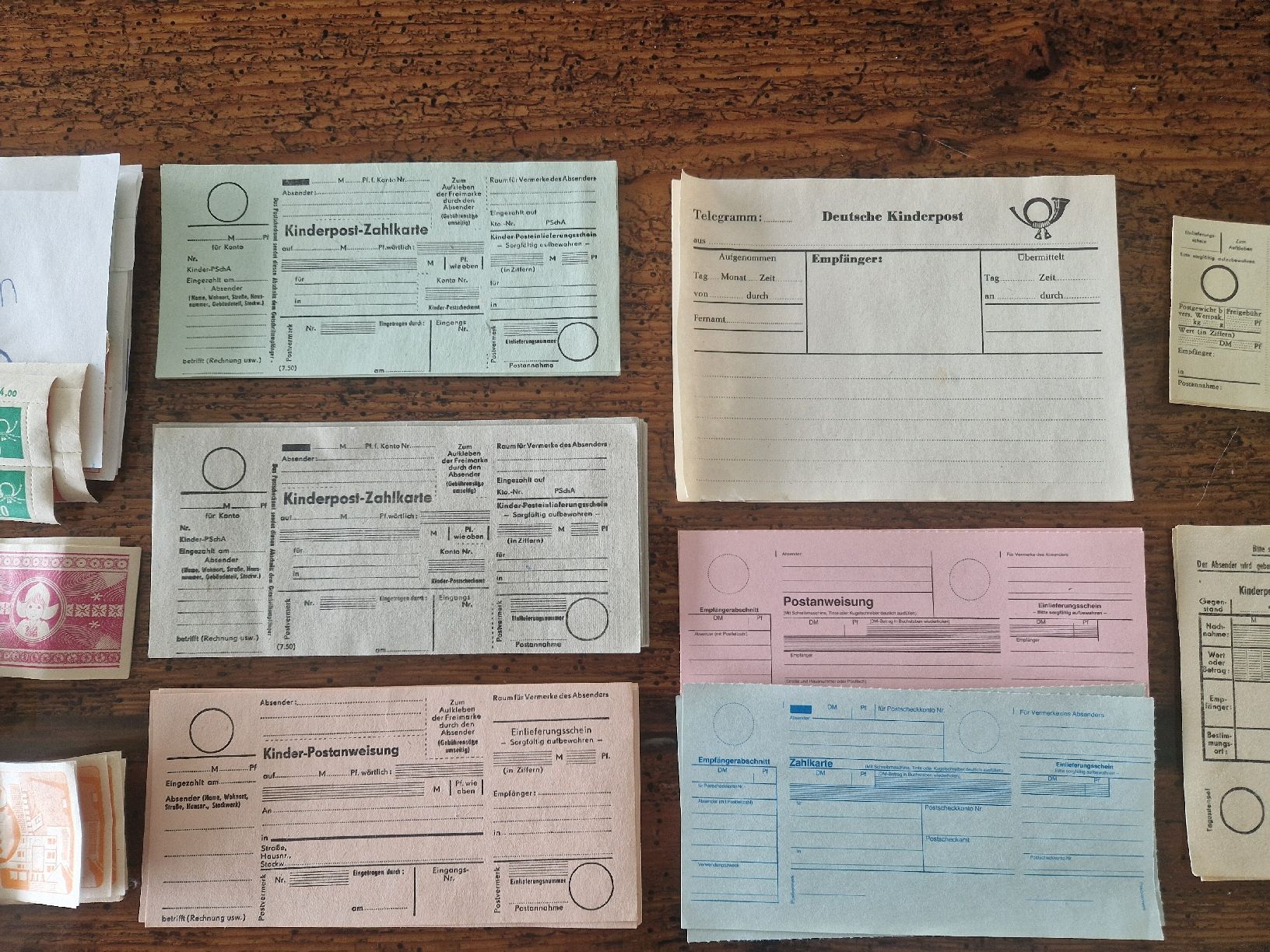 Giocattoli: Retro Formulare Deutsche Kinderpost – Usato da Teufen AR venduto da trueblue84 2