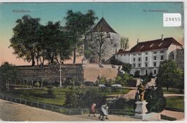 Solothurn - St. Ursenbastion - Litho