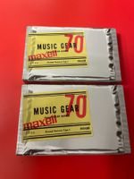 2 x MAXELL MUSIC-GEAR 70 Audio Kassetten im Originalzustand!