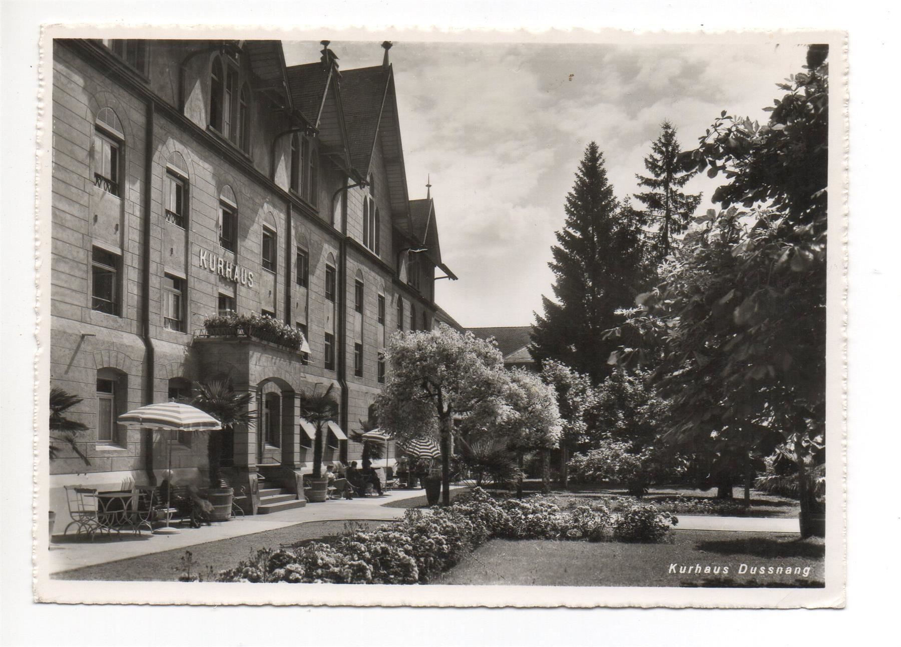Cartoline postali: DUSSNANG Kurhaus – Usato da Jona venduto da philajona
