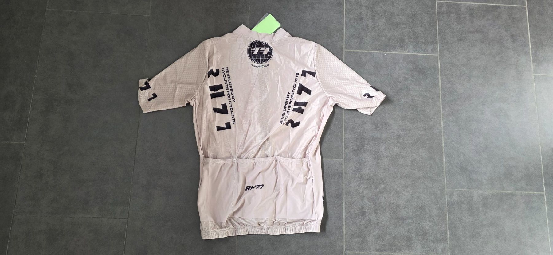 Canottiere & Pantaloni: Velotrikot RH77 hellbraun-beige / Gr. L – Nuovo e nell'imballaggio originale da Wittenbach venduto da Hase113 3
